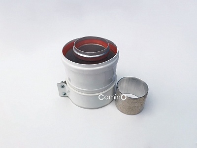 Адаптер вертикальный 60/100 (ARISTON/CHAFFOTEAUX/VAILLANT) TR.6003(1) 