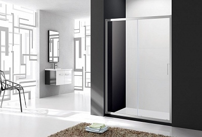 ДУШЕВАЯ ДВЕРЬ В НИШУ CEZARES MOLVENO-BF-1 130-C-Cr-IV