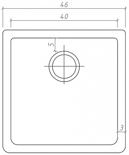Кухонная мойка Seaman Natural SMC-4646E Supreme
