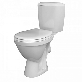 Унитаз-комп Santek "Паллада" гориз. выпуск сидение дюр. (Чебоксары)