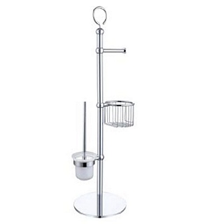 Стойка напольная для туал.бумаги и ершика KH-2615 KAISER хром (нерж.)
