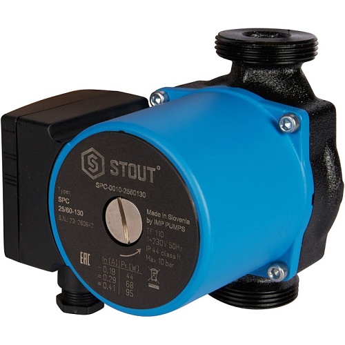 Насос циркуляционный 25/60-130 мм (SPC-0010-2560130) STOUT