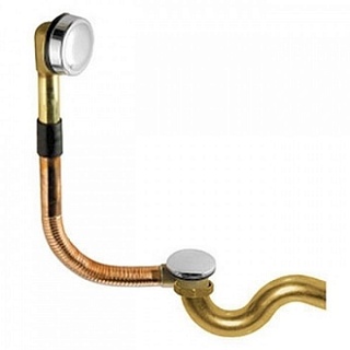 Обвязка для ванны KAISER автомат лат. хром (8004)