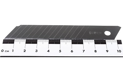 Лезвия 18мм STAYER "PROFESSIONAL" сегментированные, 10 шт (0916-S10)               