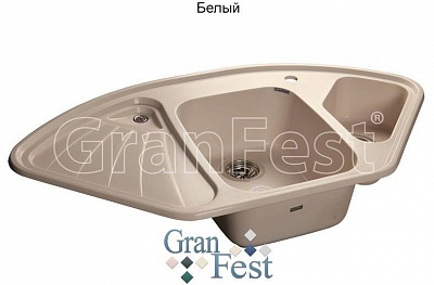 Кухонная мойка Granfest Corner GF-C1040E