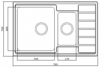 Кухонная мойка Seaman Eco Roma SMR-7850B