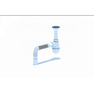 Сифон 1 1/2х40 бутылочный д/мойки Ани пласт А2015 (25)