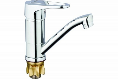 Смеситель д/кухни G-lauf (4T4-B043) ø40 гайка, изли 14см