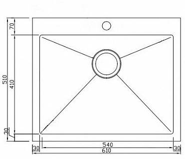 Кухонная мойка Seaman Eco Marino SMB-6151