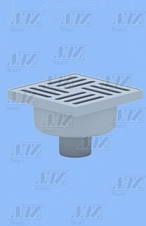 Трап верт Ду-50 с решеткой из пластика 15*15 Ани ТА5210 (16)