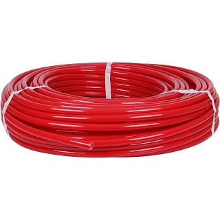 Труба PEX-а 20х2,0 SPX-0002-502020 сш.полиэтилен с кислор. слоем, крас. (500м бухта) STOUT