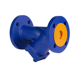 Фильтр сетчатый фланцевый Ду32 REON тип RSV07, PN16, Тmax=300°С, корпус чугун GG25 (032RSV07) (136500)