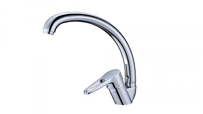 Смеситель д/кухни Solone (SUP4-A146/А045) ф35 одноручк. боковой на шпильке