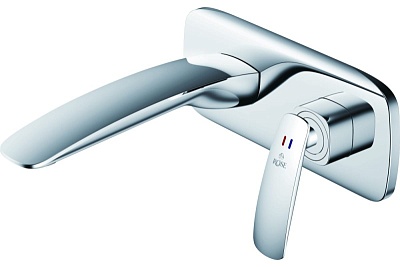 Смеситель д/раковины ROSE встроенный хром R1141