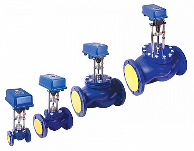 Клапан регулирующий 2-х ход. ВКСР DN80, PN16, Kvs100, 1...150°C ВОГЕЗ