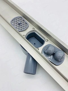 Душевой трап под плитку, поворотный 360°- 600 мм (4)  DL60A-360