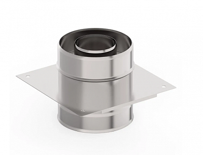 Монтажная площадка утепленная — К — 200 / 280 —нерж 1 мм / нерж 0,5 мм — с КО