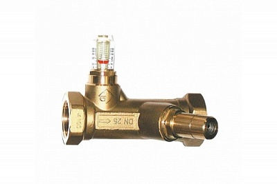 Клапан балансировочный SVR-IG40 с расходомером и "Memostop" (34.98.365)