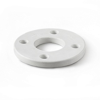 Фланец пластиковый 110 PN10 белый (1/10) ПРО АКВА (РА52110) (по стали 100мм)