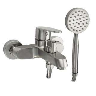 MAGNUS Смеситель д/ванны кор/изл, нерж. ст 304. код: 9242