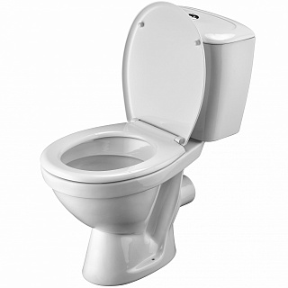 Унитаз-комп Santek "Паллада" гориз. выпуск сидение дюр. (Чебоксары)