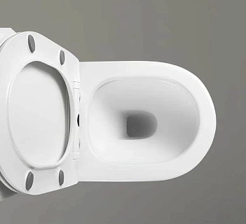 Унитаз-компакт Cerutti SPA "OLTER" безободковый сид.дюропл. м/лифт CT9867  