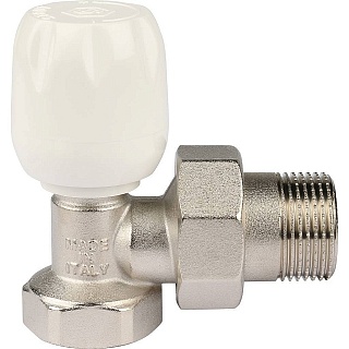 Клапан д/радиатора 3/4" ручной угловой с неподъемным шпинделем  (SVRs-1152-000020) STOUT