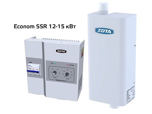 Котел электрический ZOTA Econom SSR (комплект) -  12 (380 В) ВЫГОДА!