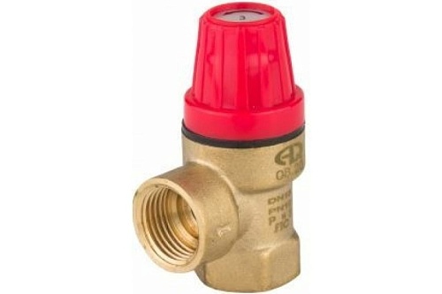 Клапан предохранительный 6 бар. 1/2" г/г  (AQUALINK)