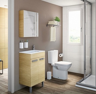 Унитаз-комп ROCA "DEBBA" сид.дюропласт (34299700+34199100+ZRU9302826)