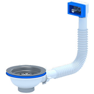 Выпуск 3 1/2" с переливом Ани пласт N305S  (20)