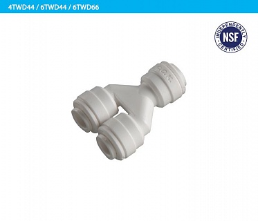 Фитинг разделительный Т3/8" х Т3/8" х Т3/8" 6TWD66 (1687)