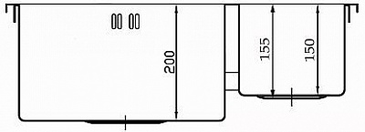 Кухонная мойка Seaman Eco Marino SMB-6151DRS