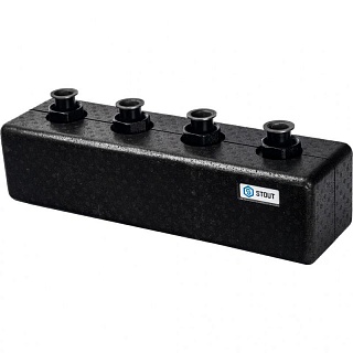 Коллектор распределительный 2(3) контура в теплоизоляции (SDG-0017-004023) STOUT