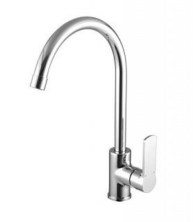 Смеситель д/кухни "PLUS GRACE"  (1505С) 25 мм. высок. поворот. излив LEMARK (8) ВЫГОДА!!