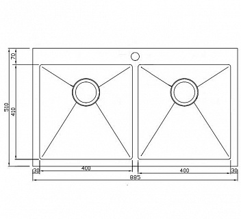 Кухонная мойка Seaman Eco Marino SMB-8851D