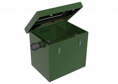 Пескоуловитель под мойку Alta S-IN 0.5-40 (0,14 л/сек)(Д554xШ394xВ386мм) 