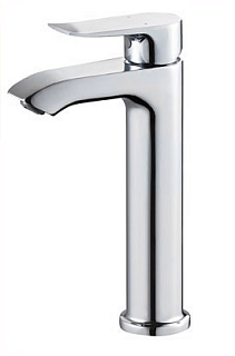 Смеситель д/раковины G-lauf (GOB1-B134) ф35 высокий, гайка