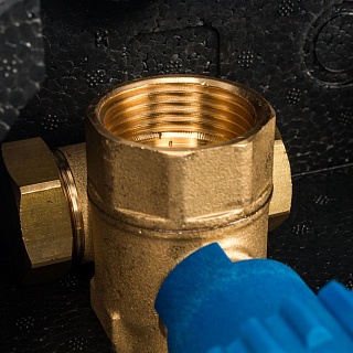 Группа насосная с 3-х ходов. приводн. смес. 1" без насоса (SDG-0003-002501) STOUT