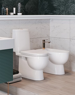 Унитаз-компакт "FESTComfort " в компл. сиденье мультилифт  б/съем (Самара) 