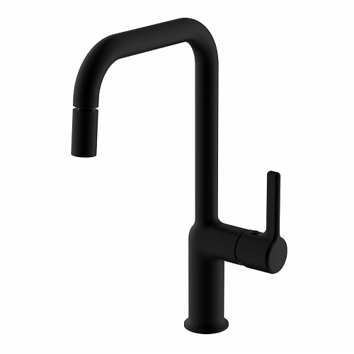 Смеситель д/кухни Haiba HB70814-7 черный