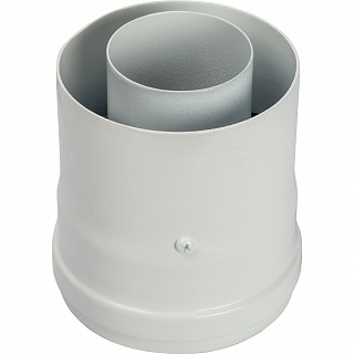 Элемент дымохода DN60/100 адаптер верт. коакс. SCA-6010-230100 STOUT(Vaillant,Protherm) 