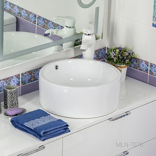 Умывальник фигурный 7076 MELANA