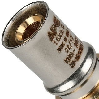 Муфта соединительная равнопроходная 16х16 (SFP-0003-001616) STOUT