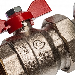 Коллектор 9-вых. латун.без расходомер. (SMB 0468 000009) STOUT