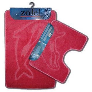 Набор ковриков (2предмета) СИЛЬВЕР 60х100см +50х60  коричневый (00202)