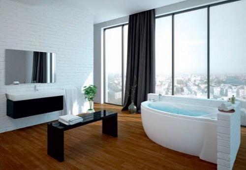 Ванна акриловая Бетта 150х95 правая