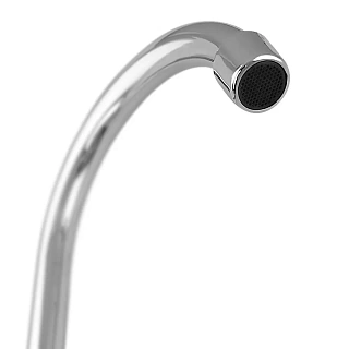 BRIMIX - Кран моно, высокий излив ,металлокерамика , хромированный, АБС пластик (603)