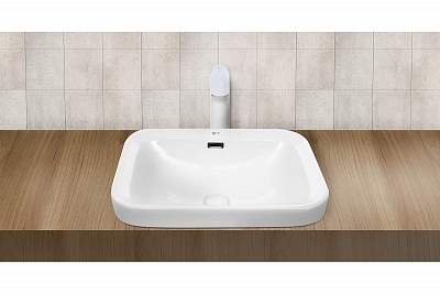 Умывальник WW DEILBACH 6040 врезной 565х425х180