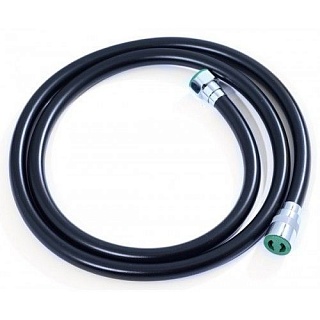 Шланг для душа KAISER 1,5м (черный) виниловый "isiflex" (0044)